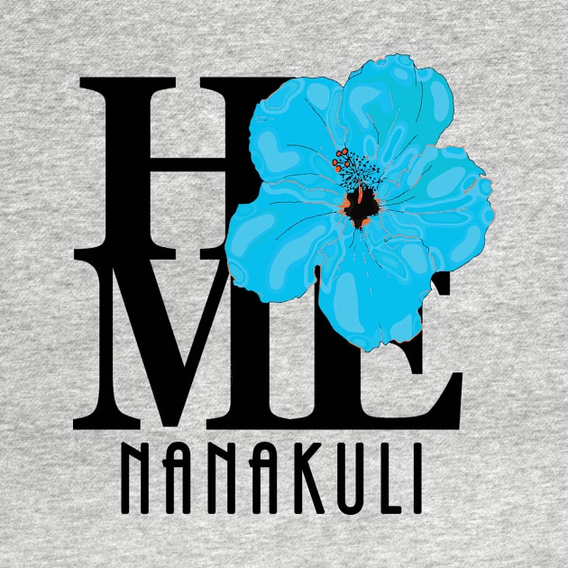 HOME Nanakuli Hawaii Blue Hibiscus by Hawaii